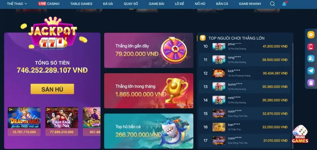 Khuyến mãi và ưu đãi cho game bắn cá 18win11 Win